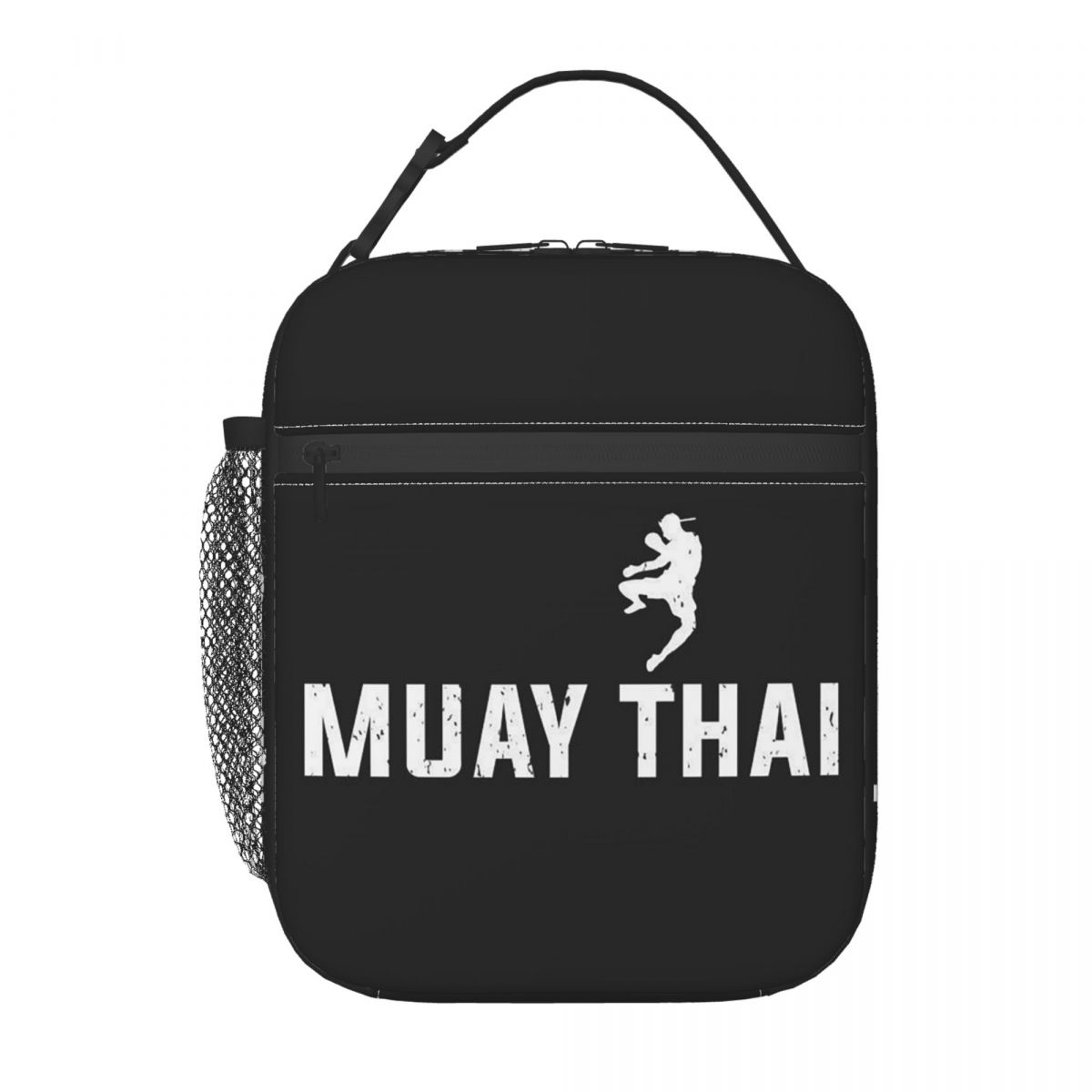 Muay Thai Handschoenen Thailand Bokser Vechter College Geïsoleerde Lunchtas voor Vrouwen Kinderen Lekkend Bewijs Voedseldozen Thermische Lunchbox Tote One Size
