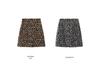 Spicy Girl Leopard Print High-Waisted Midi Skirt - Slimming, Hip-Hugging Autumn/Winter Style