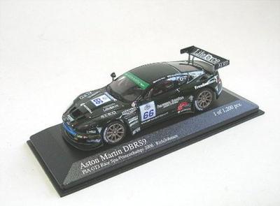 Scale Aston Martin FIA GT3 Subaru Francorchamps 2006 66 1/43 DBRS-9 No.
