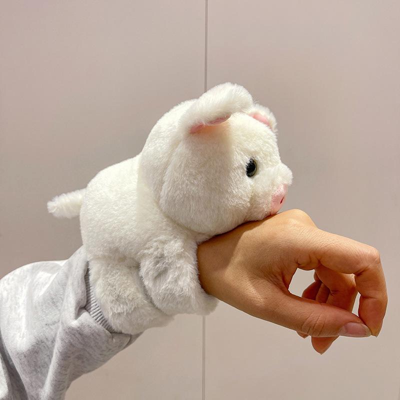 Capybara Slap Ring Plush Hand Puppet Doll