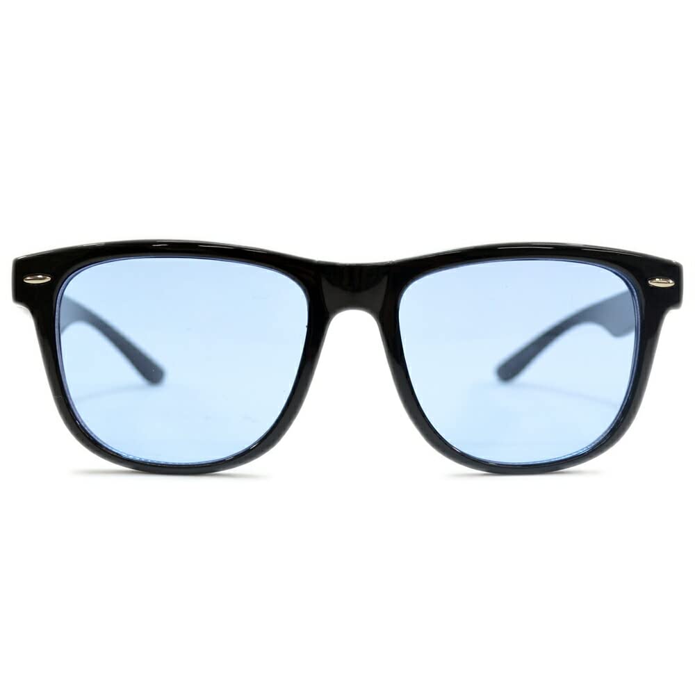 [MERRY PLEASURE] Sunglasses, Fashion Glasses, Men's & Women's, Wellington Style, Light Colored Lenses, Black, Blue, Purple, Smoke, Gray, 9271