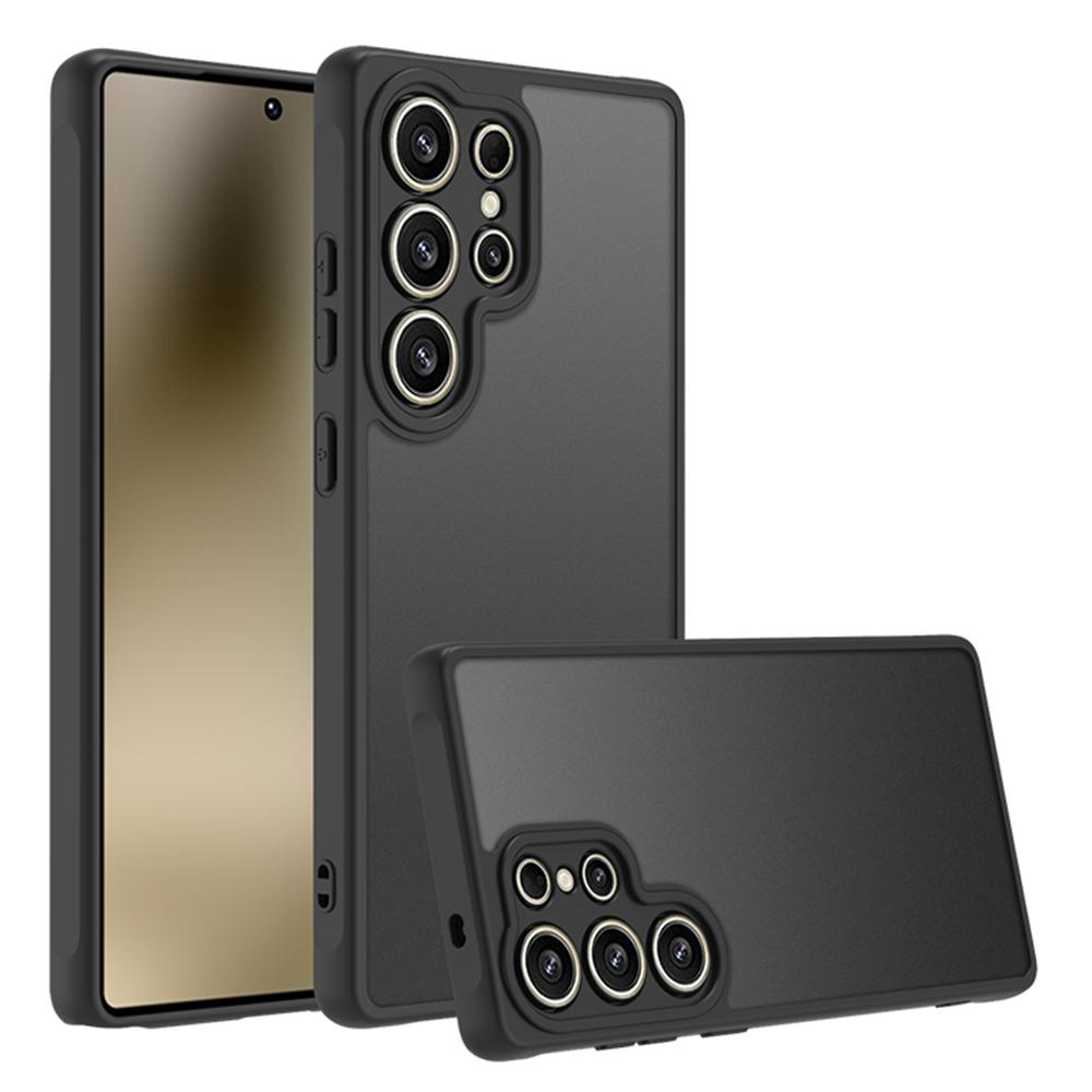 

Для Samsung Galaxy S25 Ultra Чехол Скин Матовый на ощупь ПК+ТПУ Ударопрочная Задняя крышка телефона A