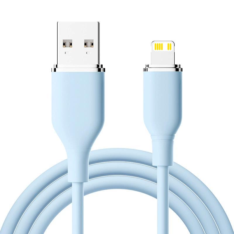 Factory 5A PD Fast Charging Liquid Silicone Type-C PVC Jacket USB Cable 1/2/3M Mobile Phone Flex iPhone for for