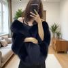 Shawl Cheongsam Show Wedding Party Easiest for Match Cloak Imitation Fox Fur Outer Vest