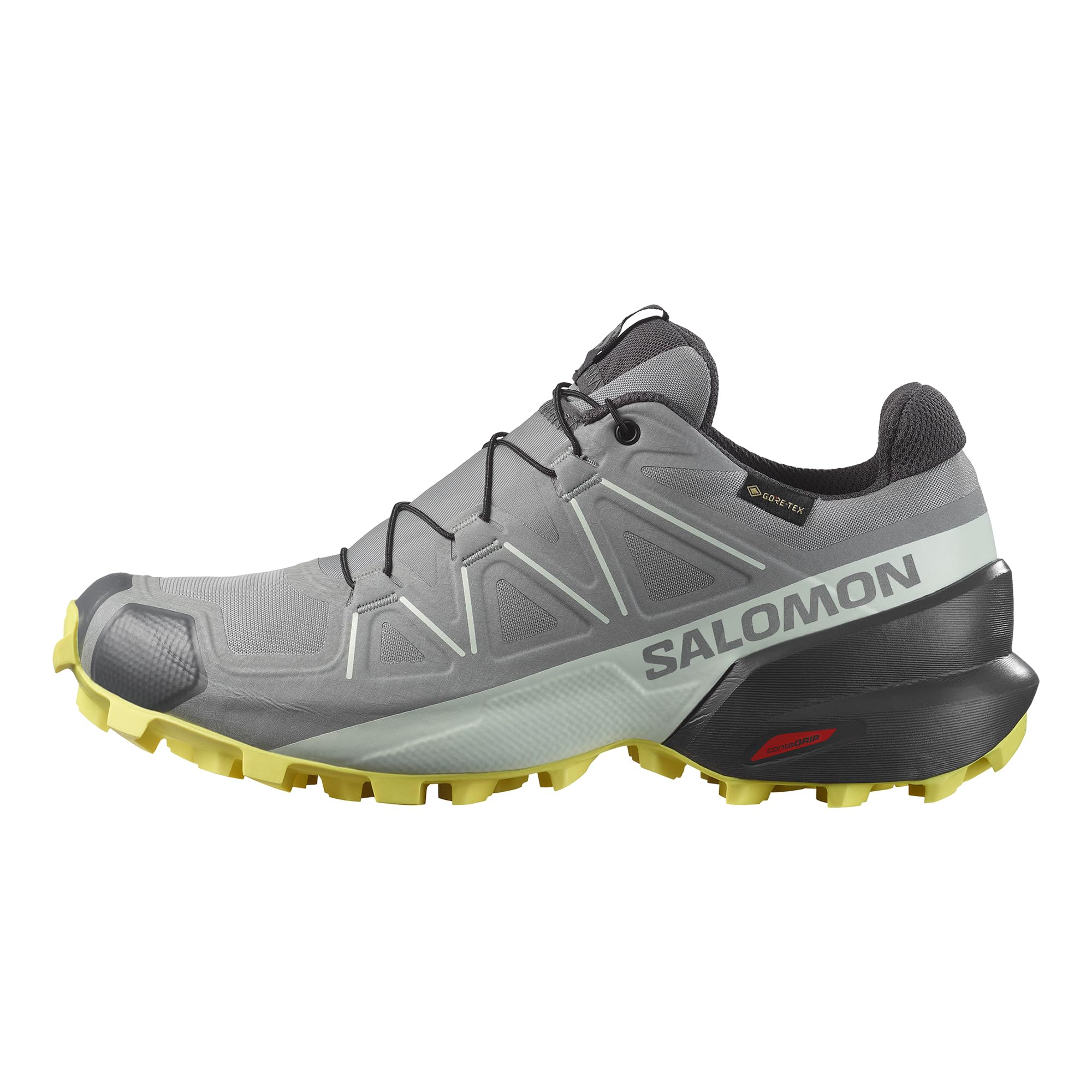 Trail Running SPEEDCROSS WOMEN Lime cm [Salomon] GORE-TEX (Speedcross Gore-Tex) Women s Sharkskin/Clearly Aqua/Sunny 25.0