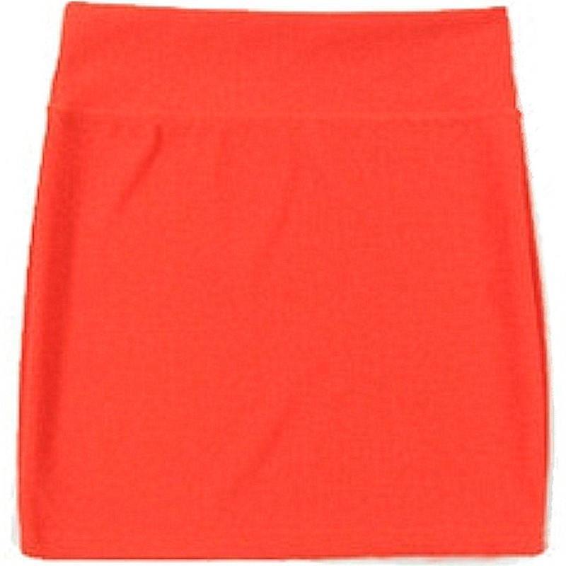 Plus Size High-Waisted Bodycon Pencil Skirt for Women, Summer Slimming Hip-Hugging Stretch Skirt