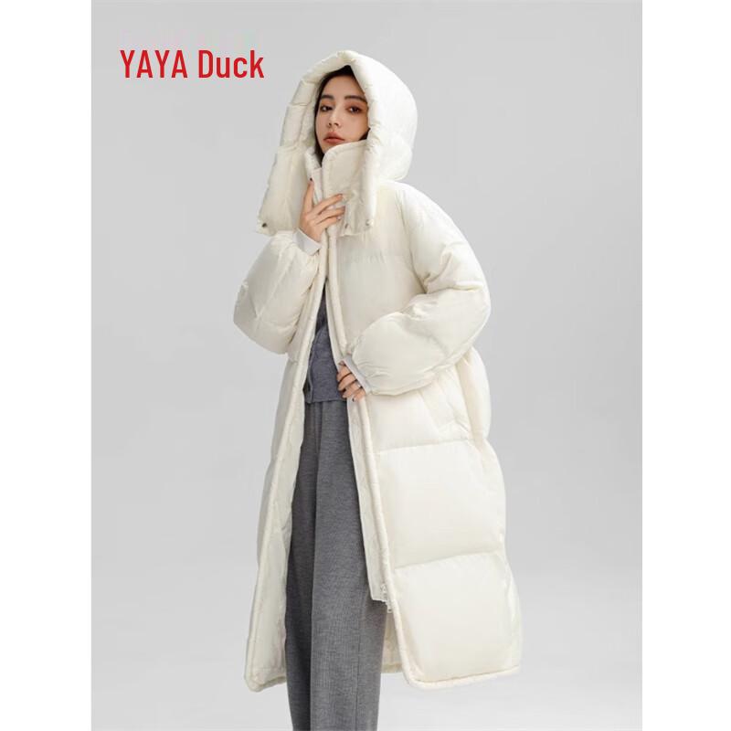 

YAYA 2024 Женский длинный пуховик с капюшоном L