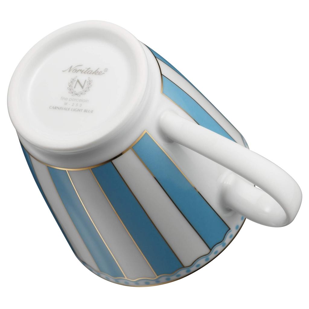Noritake Carnival Mug, 295cc, Light Blue, Fine Porcelain, Q001AM-253