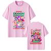 Kpop Demon Hunters Christmas Cartoon Children's 3D Printed Casual Short Sleeve Summer Comfortable Soft Children's T-Shirt