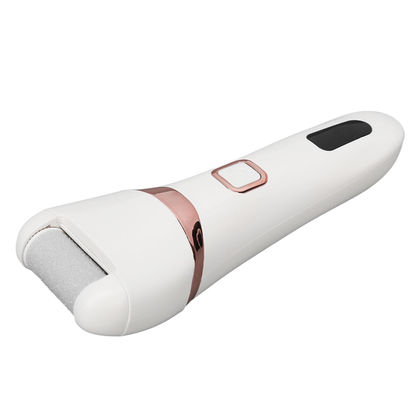 

Electric Feet Callus Remover Rechargeable Automatic LED Display 2 Gears Adjustment Foot Scrubber Filer