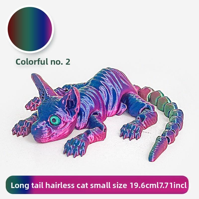 3d Pla Cat Figure Collectors Edition For Kids And Home Decor