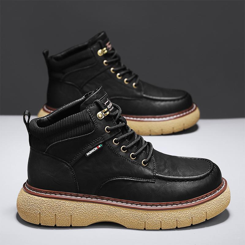 Модные мужские ботинки — фото 7