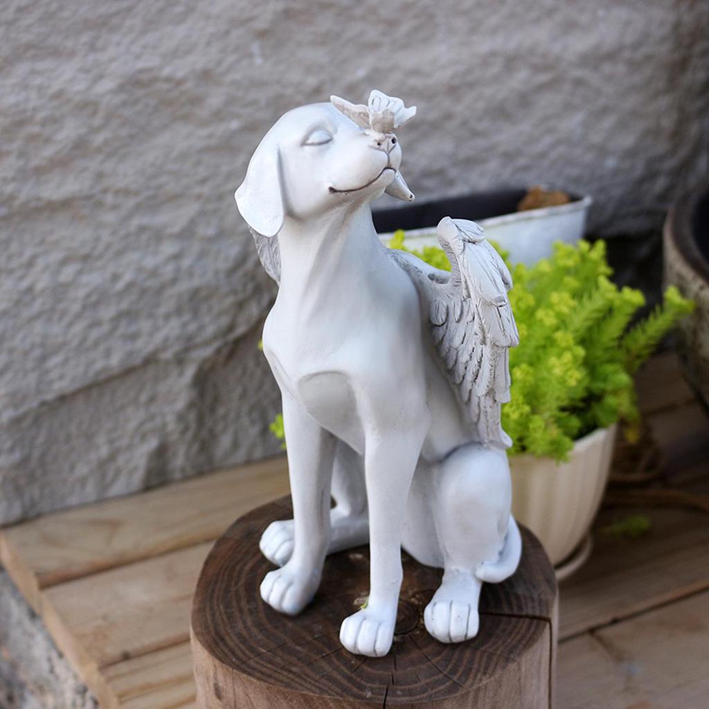 Creative Angel Dog Resin Souvenir