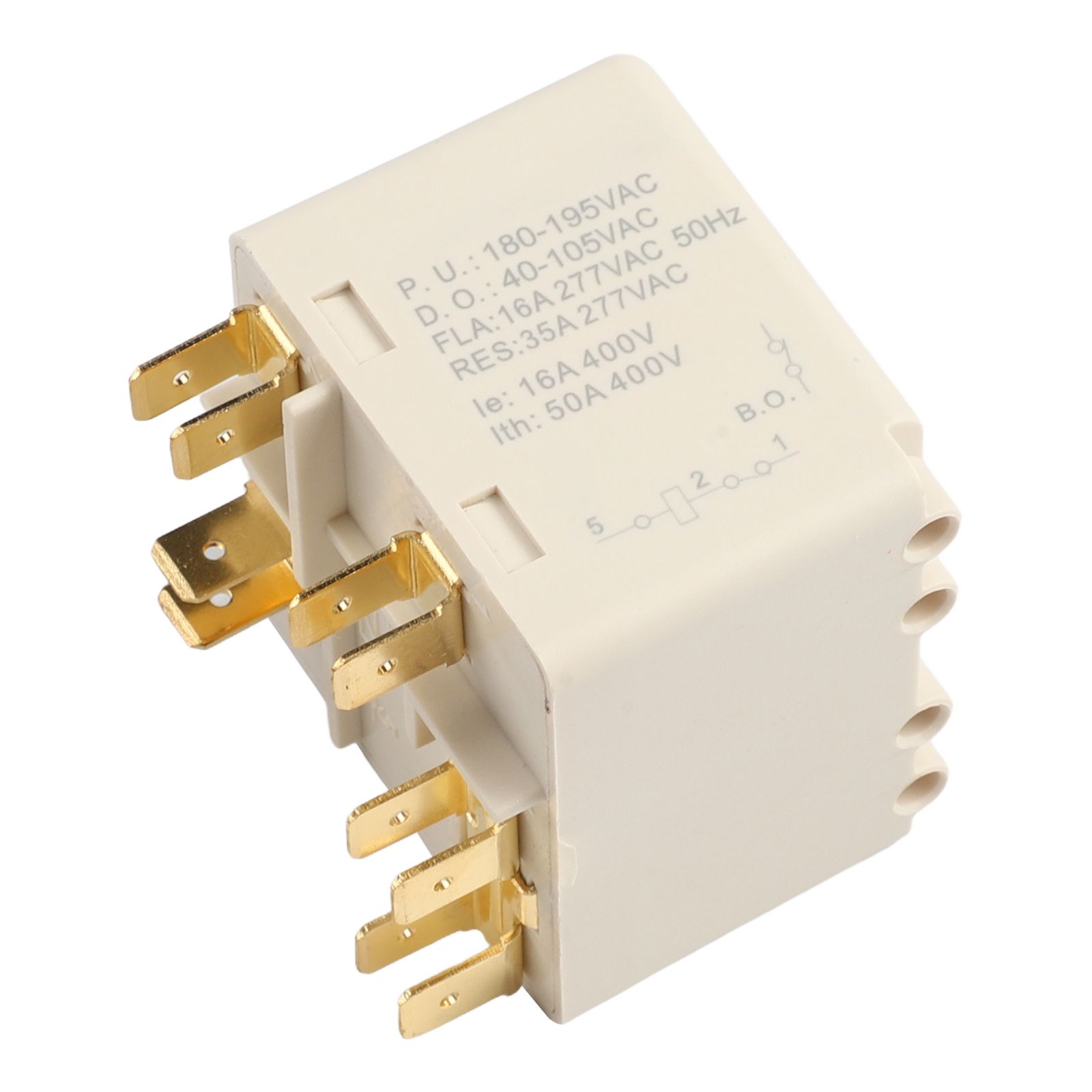 

1 Pcs 5Pin Relay Starter HLR3800-4G3D For Air Conditioner Refrigerator Compressor Part Air Conditioning Start Relay Accessories 1 pcs