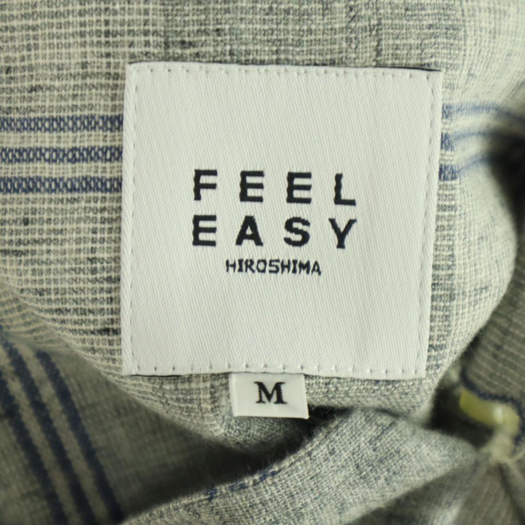 unused FEEL EASY made in Japan Check Pattern Long sleeve tailored jacket Men's Used