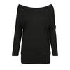 Build Your Brand Womens/Ladies Batwing Sleeve Top