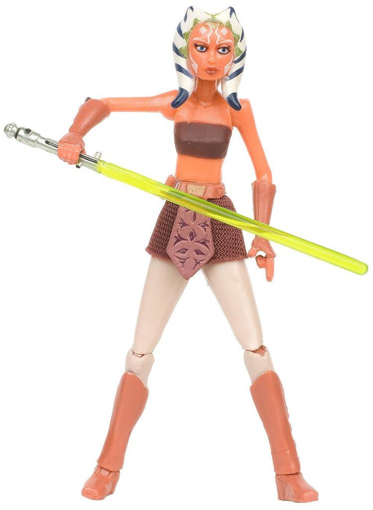 Star Wars Clone Wars Animated Action Figure 9 Ahsoka Tano with Rotta the Huttlet No.