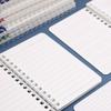 Extra Thick B5 Horizontal Grid Soft Coil Notebook – A5 Size, Hand-Friendly Design