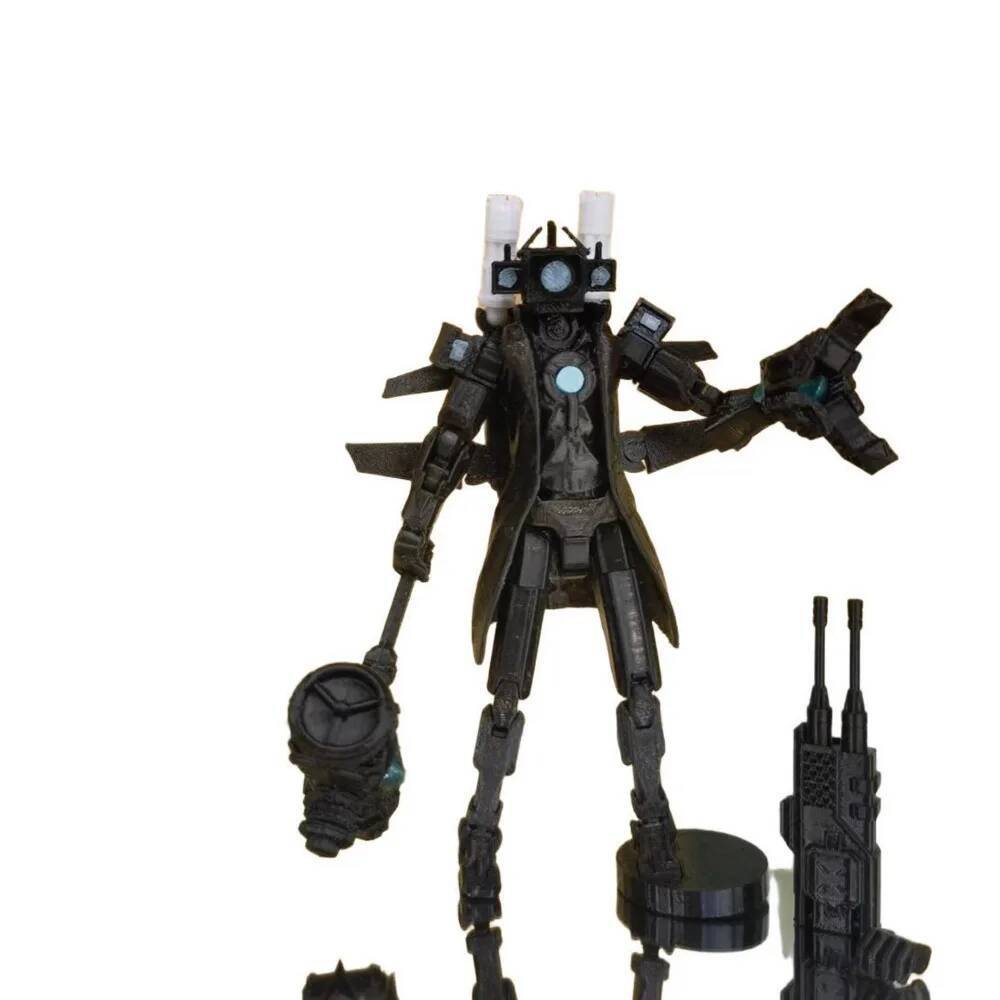 Dummy 13 Skibidi Toilet Figurines Skibidi Toilet Figurine articulée Jouet Art Skibidi Toilet Figurine Homme Télé Speakerman Boîte Aveugle