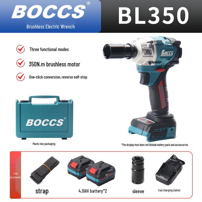 Cordless Multi-Functional Brushless Impact Wrench & Electric Screwdriver Set