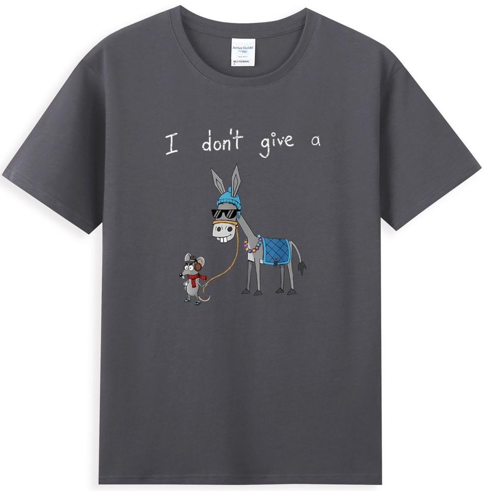 I Dont Give A Rats Asss Azz Ass Donkey Mouse Funny Unisexs TShirt