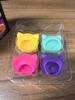 Needoh Teenie Cool Cats 3er-Pack Entzückende Mini-Katzen Fidget Spielzeuge Weich Knetbar Stressabbau Sensorische Quetschspielzeuge