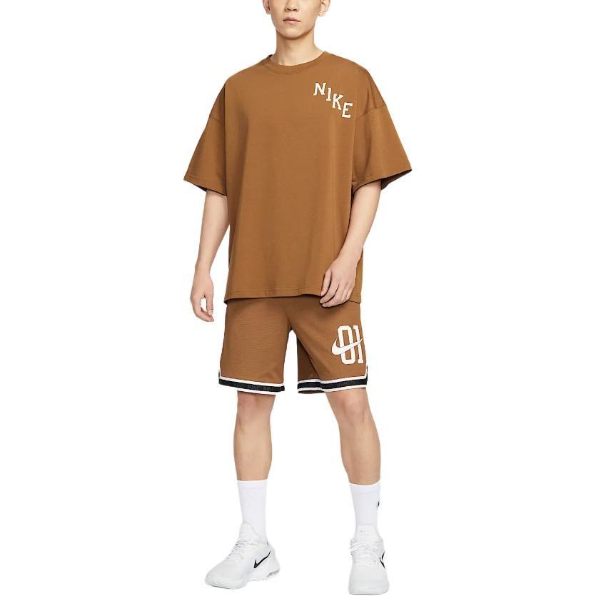 Nike Basketball Collection SS25 T Shirt Men's Light British Umber IB9966-281