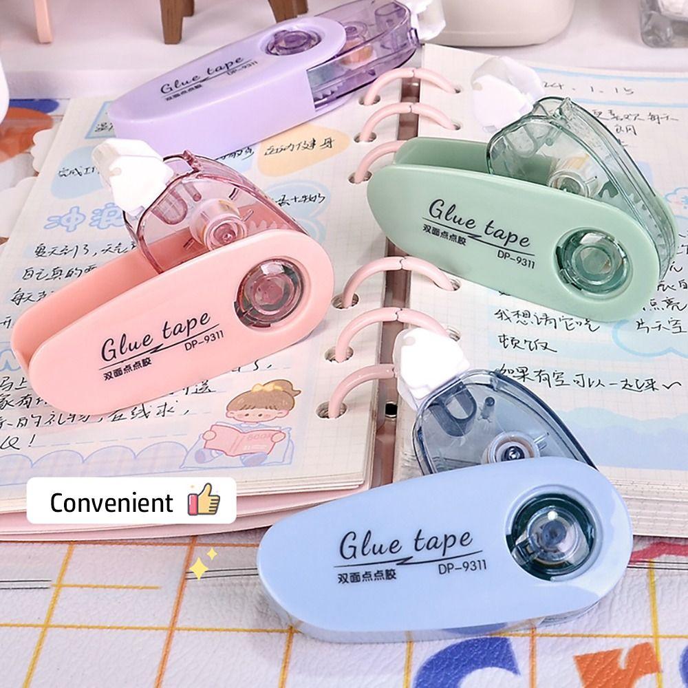 DIY Scrapbooking Dot Glue 4M Large Capacity Roller Glue Tape Portable Glue Tape  Student Gift