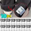 1/10Pc Invisible Leg Shortening Clips Non-slip Pants Edge Clip Detachable Buckle for Anti-drag Pants Hem Fixing DIY Sewing Craft