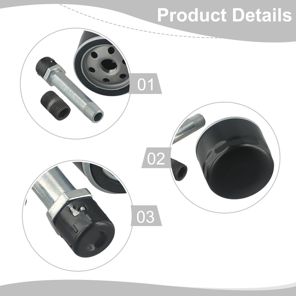 Complete Oil Filter Conversion Kit For Lawn Tractor Models For E120 E130