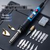 80W Adjustable Temperature Electric Soldering Iron & Heat Cutting Knife for DIY Plastic Repair and Flower Pot Hole Punching