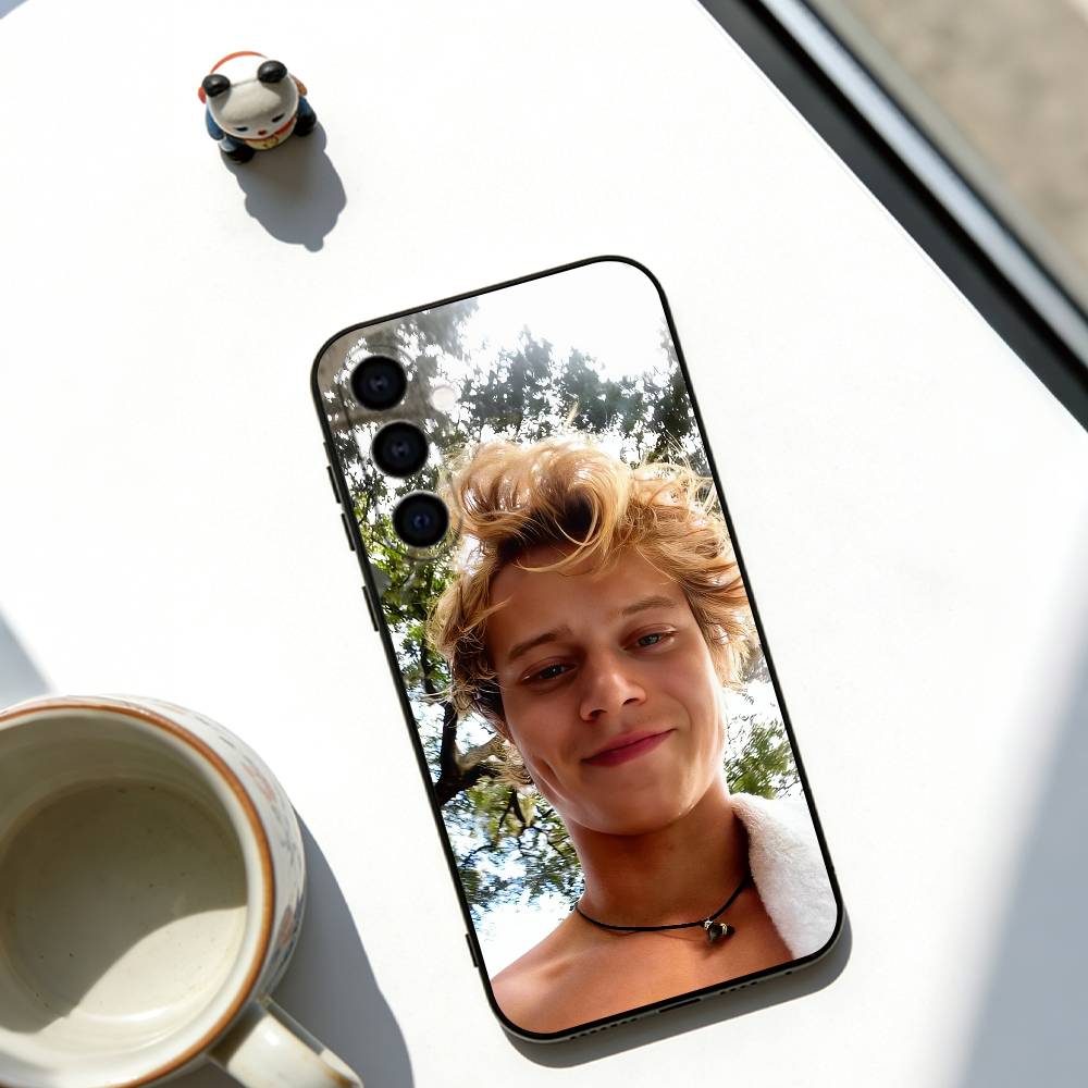 

JJ Maybank Rudy Phone Case Black Silicone Soft For Samsung Galaxy A73,A72,A71,A70,A53,A52,A51 Samsung a22 4g