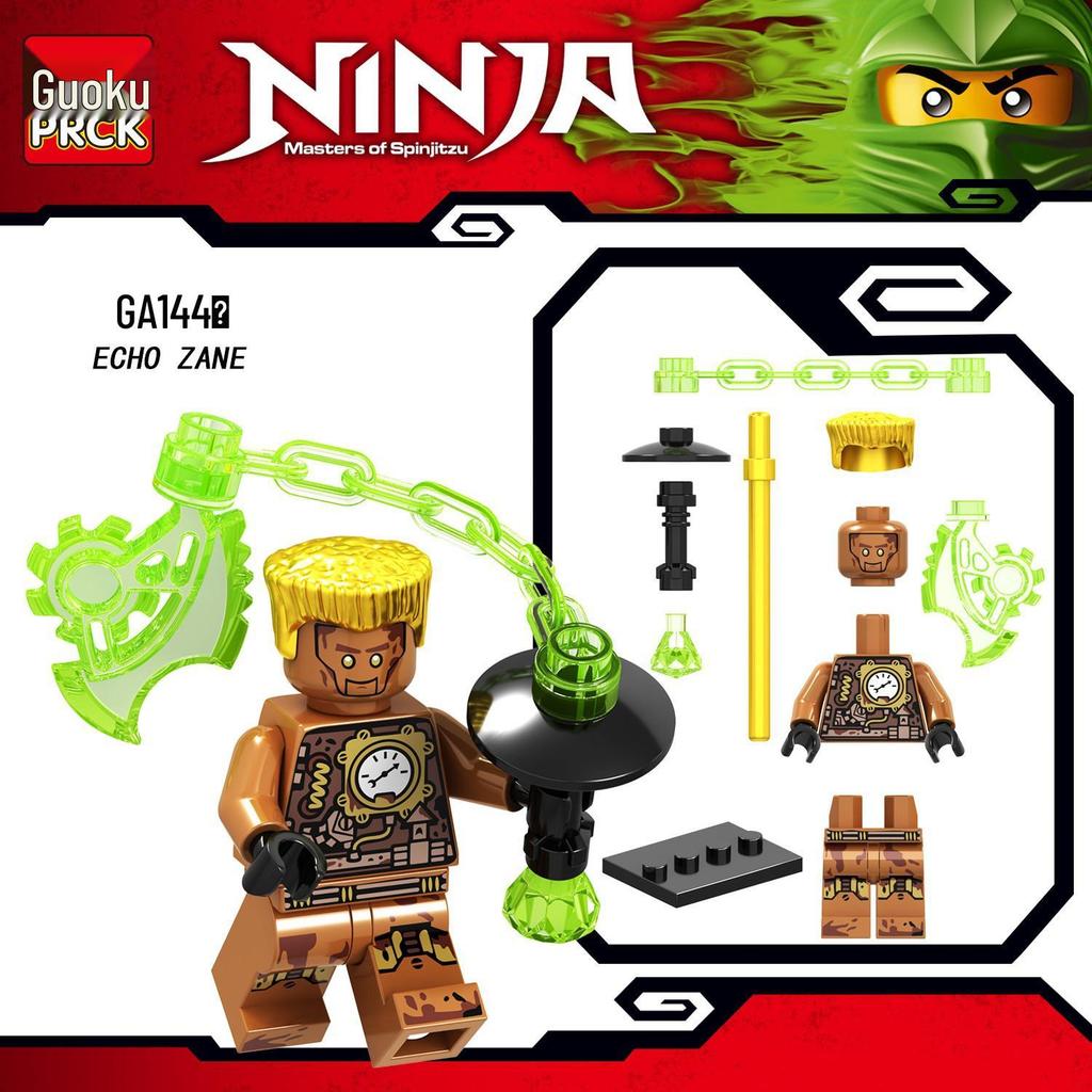 Guoku GA131-148: Compatible with Phantom Brick Minifigure Ninja Building Toy (Lego)