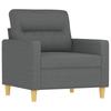 Vidaxl 4-Cz. Relaxation Set With Cushions, Dark Grey, Fabric