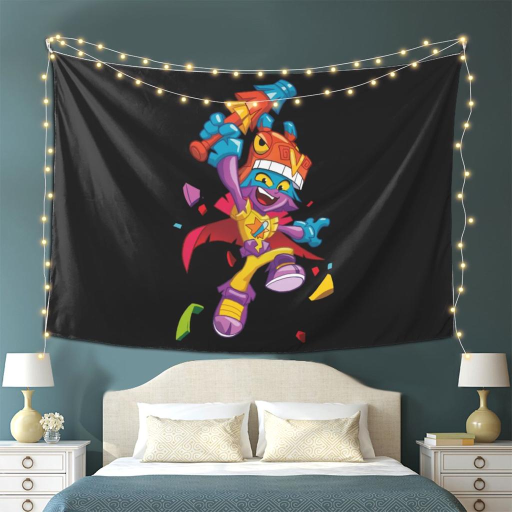Superthings Tapestry Wall Hanging Aesthetic Home Decoration Tapestries for Dorm Room