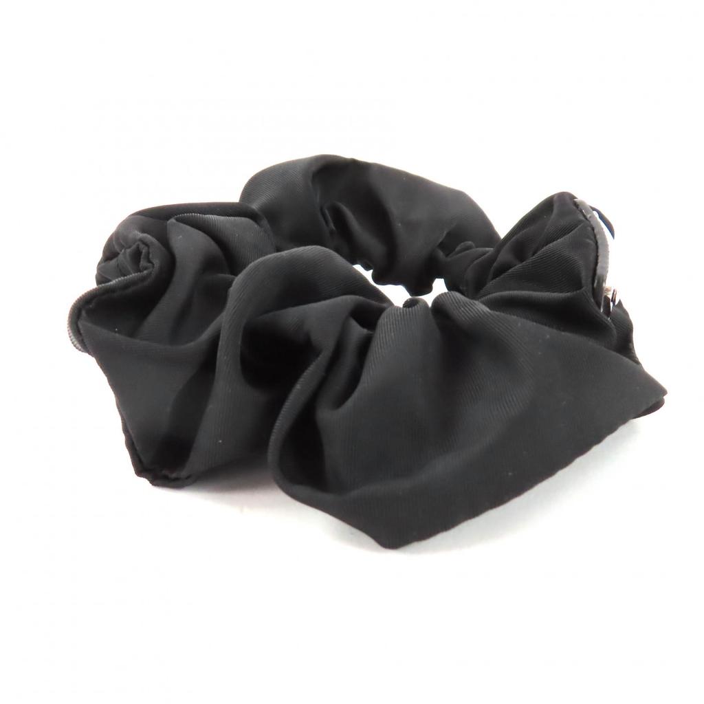 Great PRADA hair accessory black Recycled nylon Women 1IF015 Used
