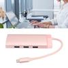6 in 1 Docking Station Type C to PD 3USB3.0 High Definition Multimedia Interface RJ45 Expansion Dock