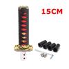 100/150/200mm JDM Katana Schaltknauf Samurai Schwert Schalthebelknauf mit 4 Adaptern Universell passend für die meisten manuellen und automatischen Autos