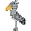 Kawada Nano Block Modelo de Pássaro Jabiru Kit de Montagem NBC_345 Brinquedo de Construção para Maiores de 12 Anos