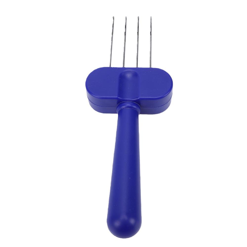 3/4 hooks Cord Knitting Tool Manual Operation Portable Cord Maker Latch Hook Tool Yarn DIY Crafts