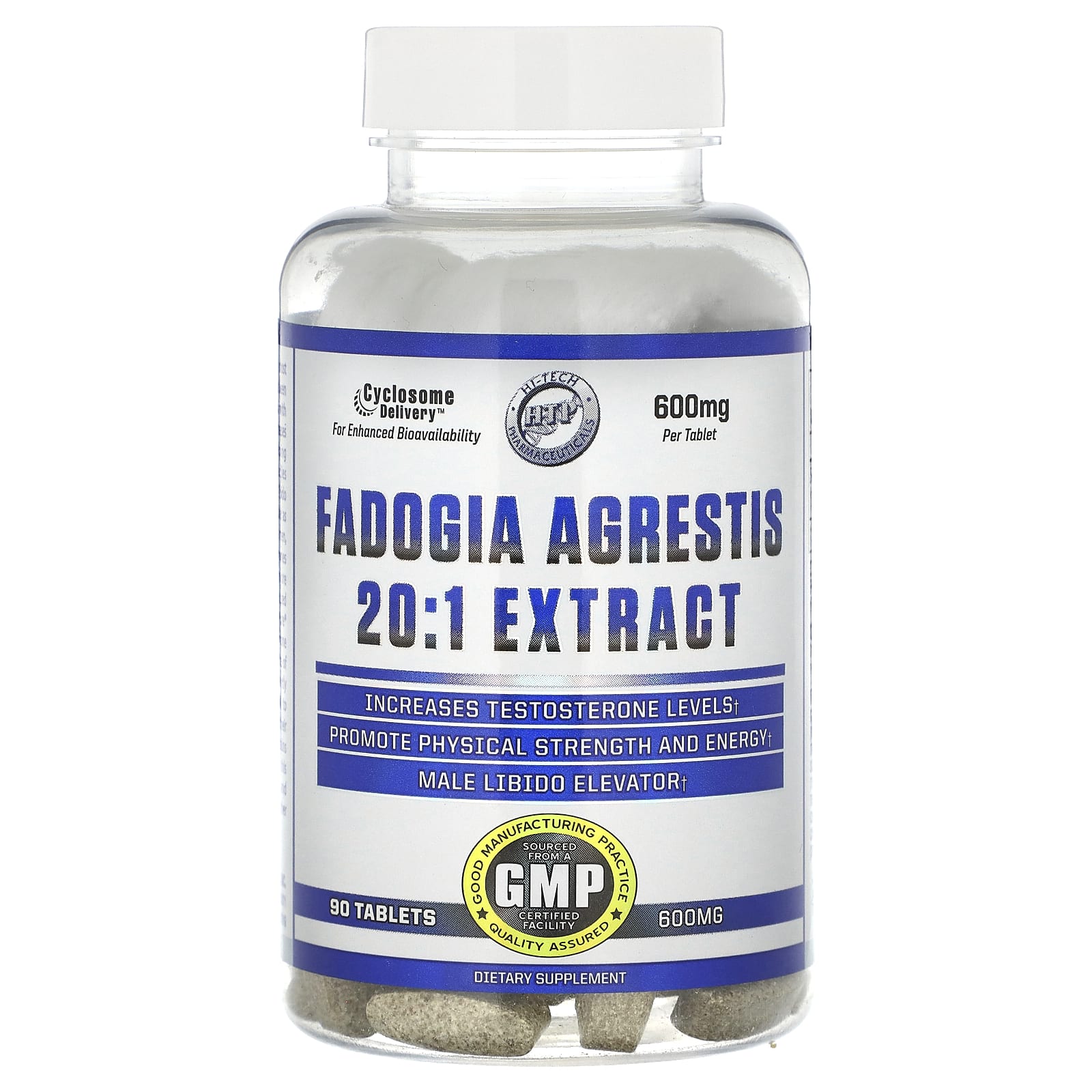 

Fadogia Agrestis, 20:1 Extract, 600Mg, 90 Tablets