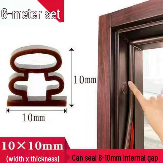 Self-Adhesive Magnetic Soundproof Door and Window Seal Strip