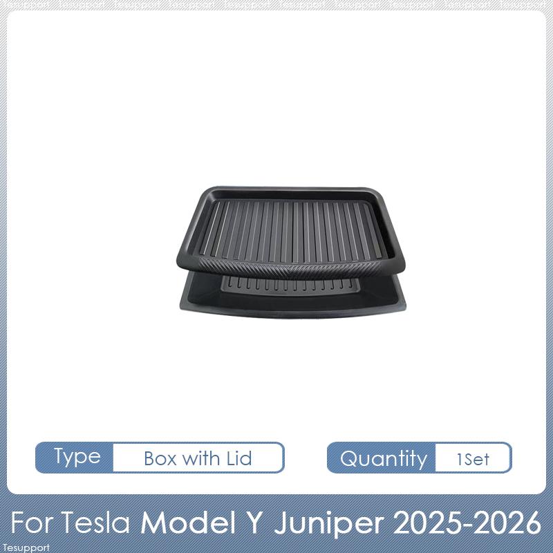 For Tesla Model Y Juniper 2026 Accessories Under Seat Storage Box Seat Organizer for Tesla Model Y Juniper Interior Tray