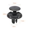Honda & Toyota Door Panel Bumper Expansion Rivet Clip