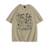 Love On The Lake Unisexs Tshirt Harajuku Graphic Casual Top 100 Cotton Tshirt Girls Retro Vintage Casual Round Neck Tops