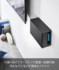 Yamazaki Smart Series Stackable Storage Case for Game Consoles and Controllers W28.2×D11.5×H16.8cm Black