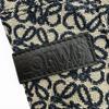 Pristine LOEWE hat Bucket bag with Anagram logo leather patch Navy 58 K820HB1X13 Used