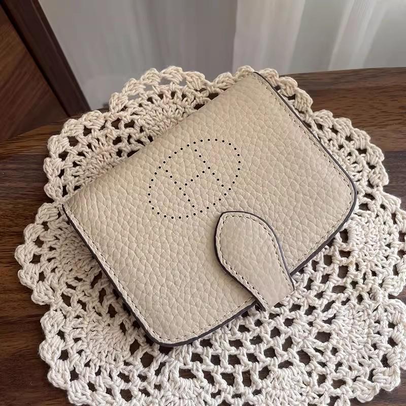 2025 Neu Damen Ultra-Dünn Leder ID- & Führerscheinhülle Organizer