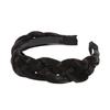 Classic Chunky Plaited Synthetic Hair Wide Braided Headband High Elasticity Braids Hair Band Hairpiece for Women