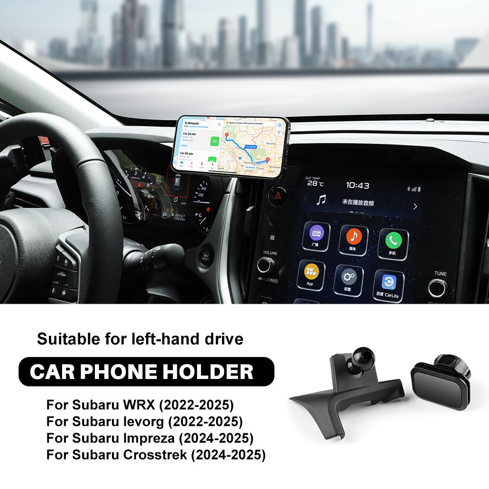 Магнитный Держатель для Телефона на Присоске Автомобильный для Subaru Crosstrek Impreza 2025 2025 Levorg WRX 2025-2025 2025 Держатель-Подставка для Мобильного Телефона